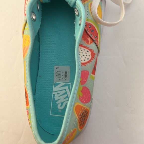 Vans off the Wall Authentic Glitter Fruits Island Big Girl Shoes size 5.5 - Picture 10 of 10